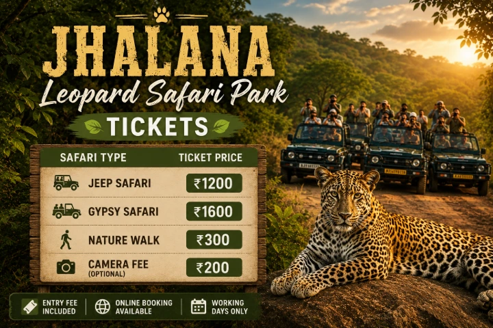 Jhalana Leopard Safari Park Tickets